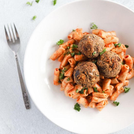 Vegan Meatballs (Keto & GF)