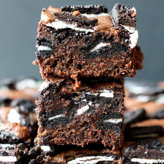 The Best Oreo Brownies