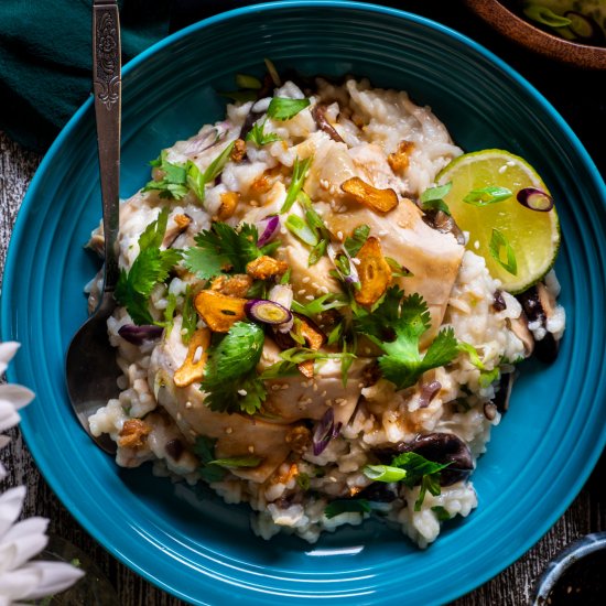 Hainanese Chicken Risotto