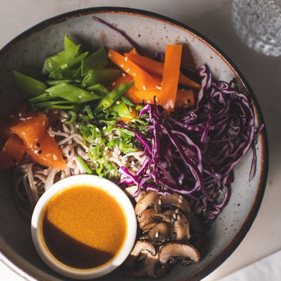 Lemongrass Turmeric Soba Bowl