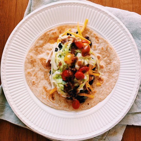 Hearty Vegetarian Tacos