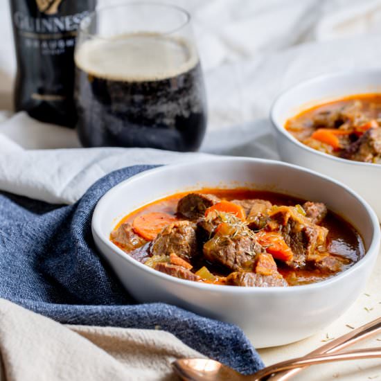 Instant Pot Beef Guinness Stew