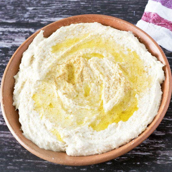 Fava bean hummus