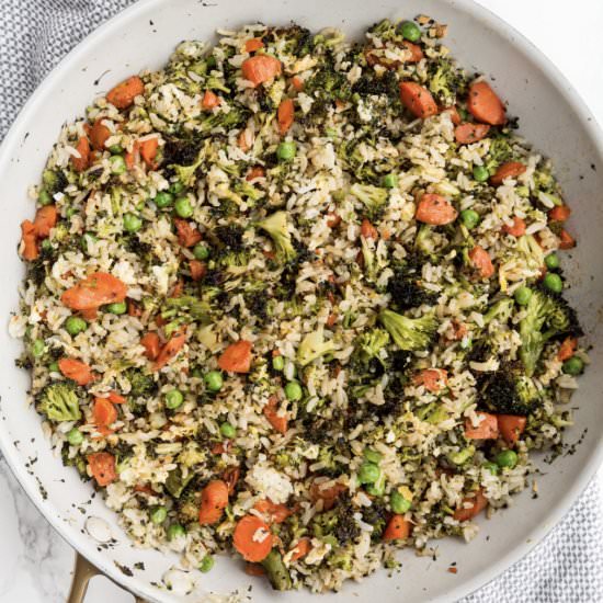 Roasted Vegetable Fried Rice