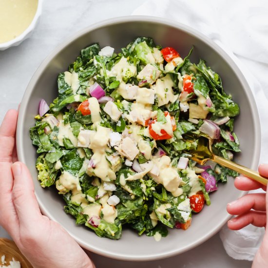 Chopped Honey Mustard Chicken Salad