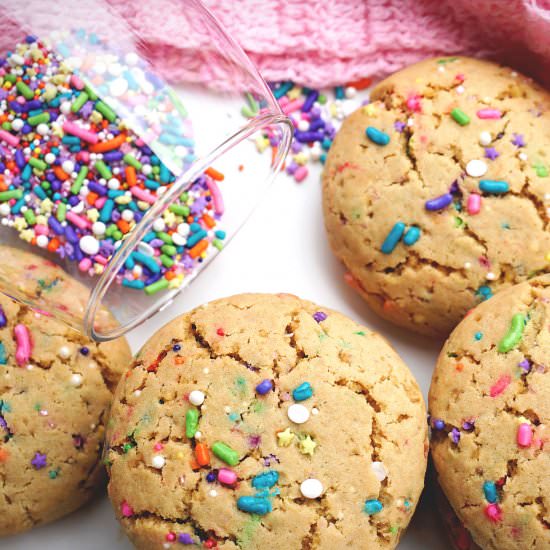 Funfetti Whole Wheat Cookies