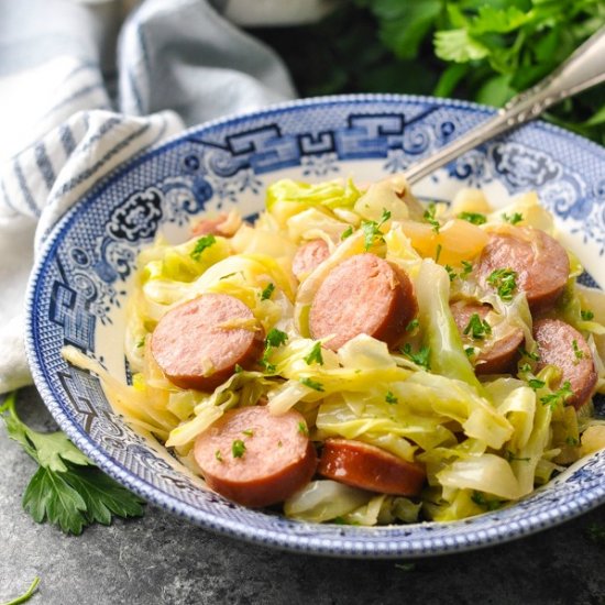 Sausage and Cabbage