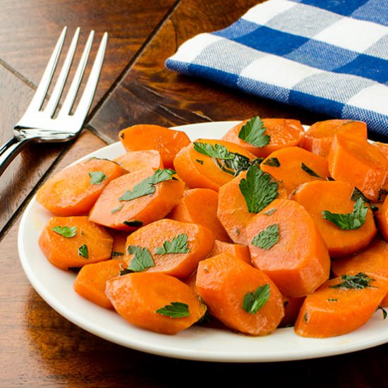 Glazed Carrots with Guinness