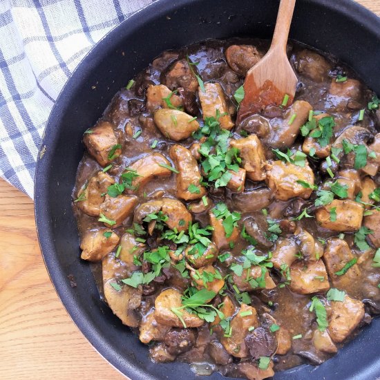 Chicken and Mushroom Skillet