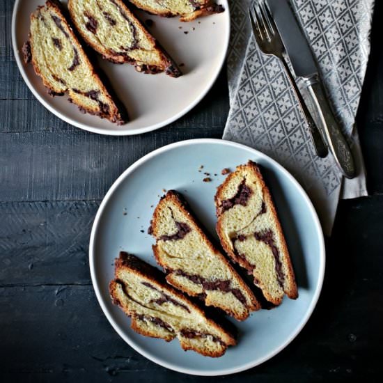 Chocolate Pecan Babka