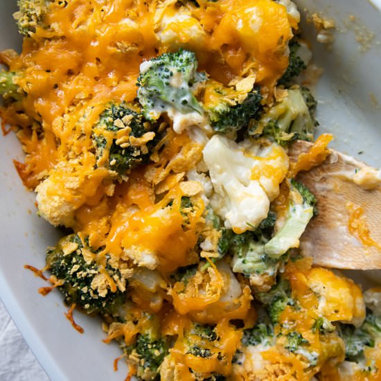 Broccoli Cauliflower Casserole