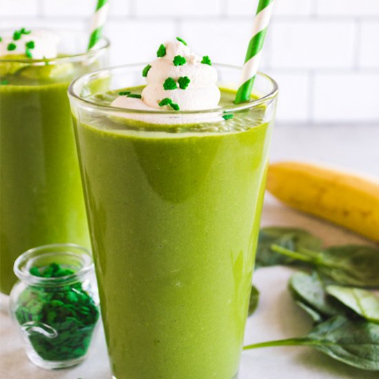 Healthy Shamrock Shake