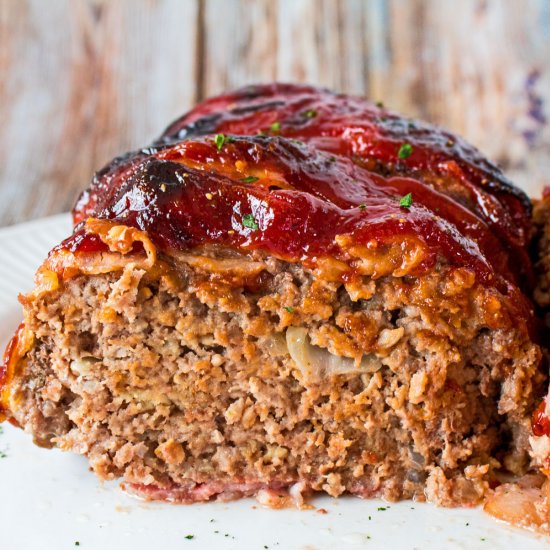 Bacon Wrapped Meatloaf