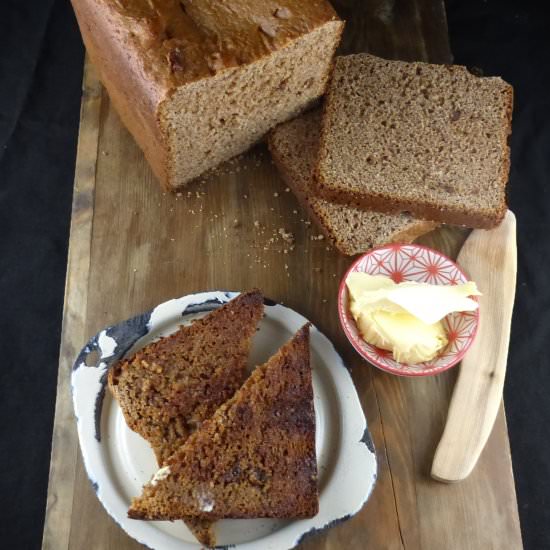 Wholemeal Spelt Cinnamon Bread