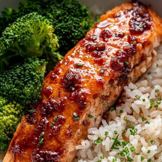 Honey Glazed Salmon