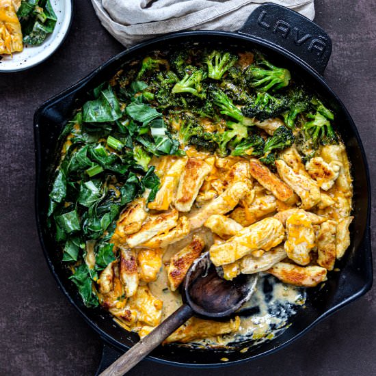 Chicken Breast + Cheddar Broccoli