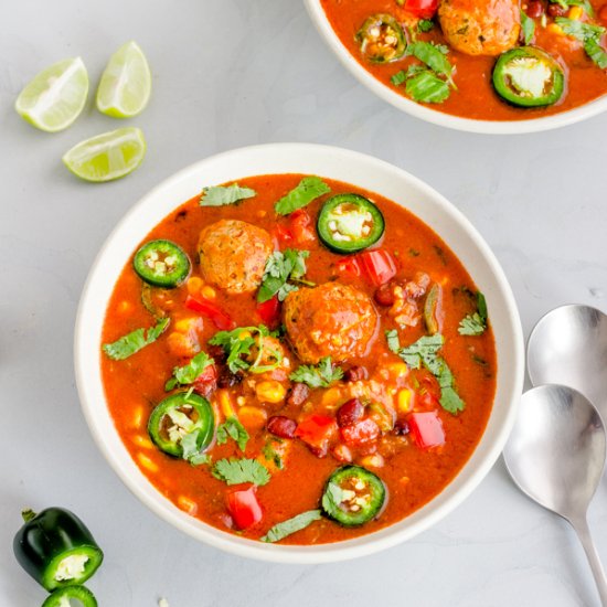 Mexican Meatball Soup | Albondigas