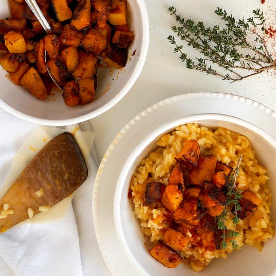 Roasted Butternut Squash Risotto