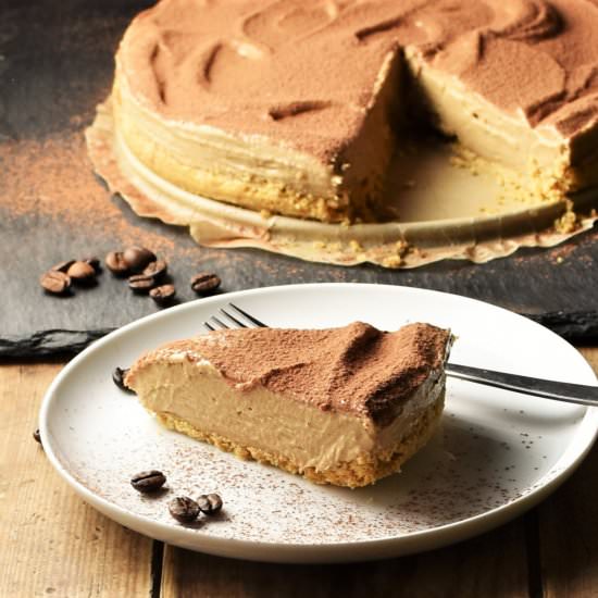 Healthy Coffee Cheesecake (Blender)