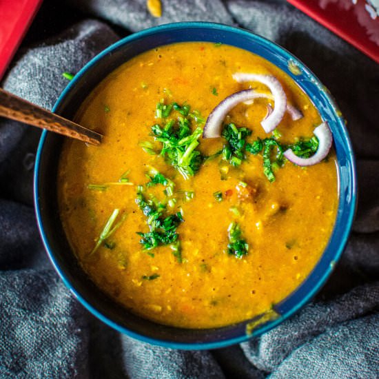 Instant Pot Masoor Dal-Red lentils