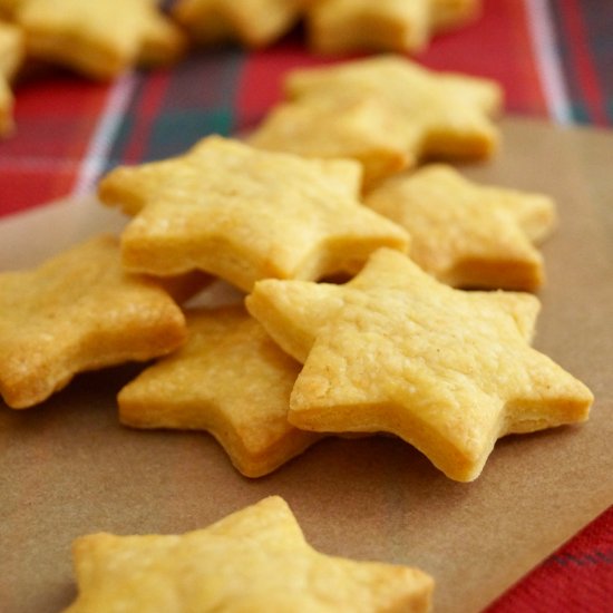 cheddar star biscuits