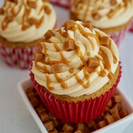 butterscotch cupcakes