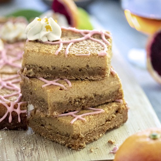 Blood Orange & Vanilla Bourbon Bars