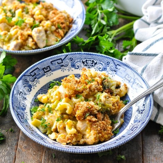 Dump-and-Bake Chicken Broccoli