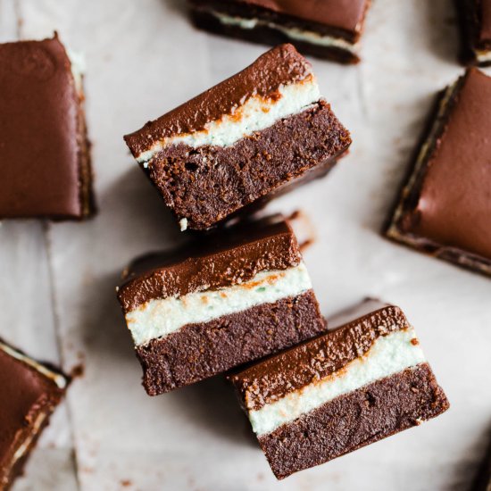 Gluten-Free Mint Chocolate Brownies