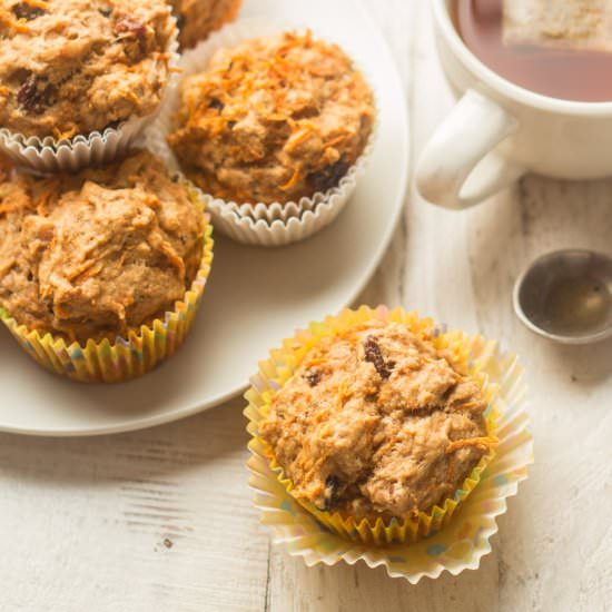 Vegan Carrot Muffins