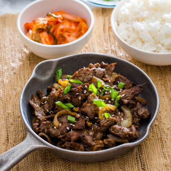 Korean Beef Bulgogi