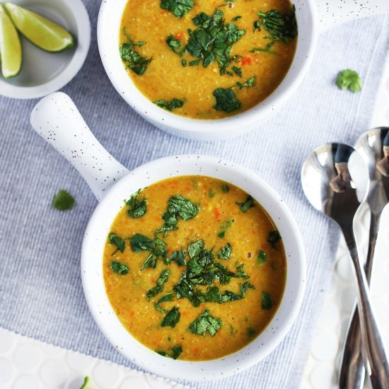 Curried Lentil Soup