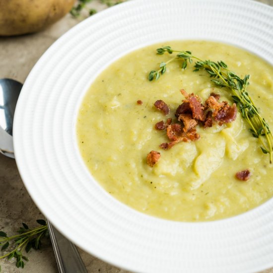 Irish Leek & Potato Soup Recipe