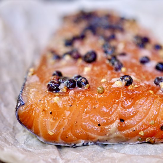 Scandinavian Style Cured Salmon