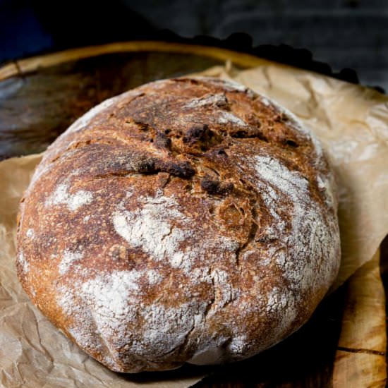 Spelt Sourdough Bread with Rosemary