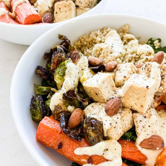 Gluten-Free Quinoa and Tofu Bowl