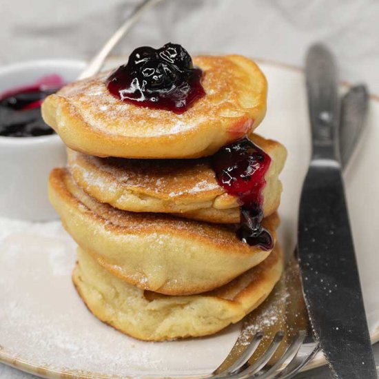 Vegan Souffle Pancakes / Japanese