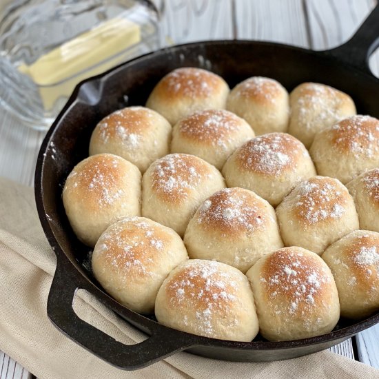 Skillet Potato Rolls