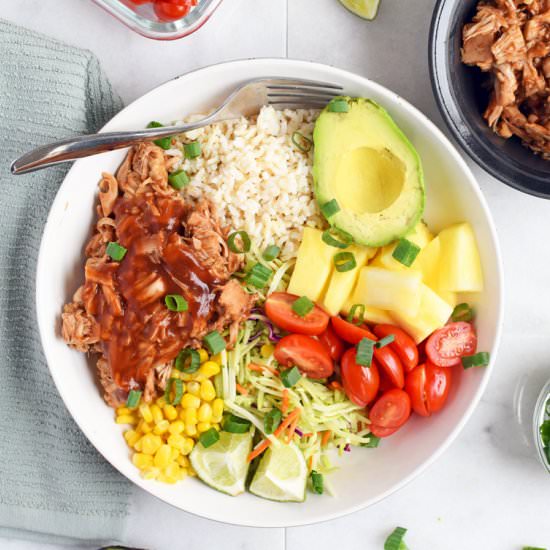 BBQ Pulled Jackfruit Bowl