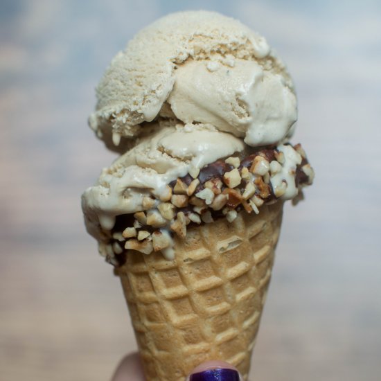 Coffee, Hazelnut & Tonka Ice Cream