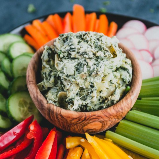 Baked Spinach Artichoke Dip