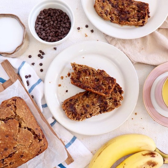 Holy Grail Vegan & GF Banana Bread