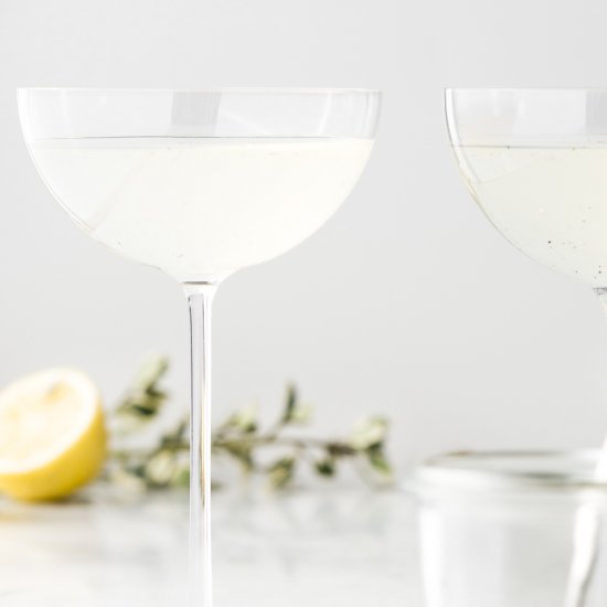 vanilla lemon vodka gimlet