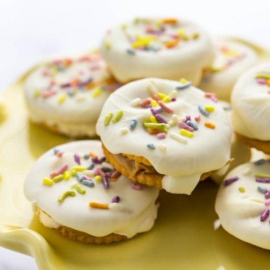 Ritz Fluffernutter Cookies