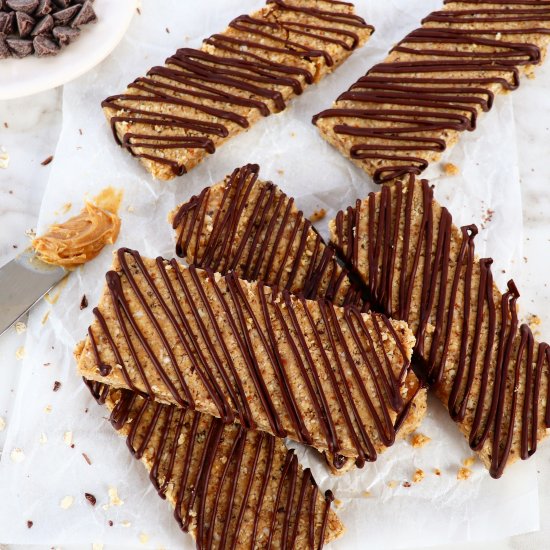 No-Bake Protein Bars – Vegan & GF