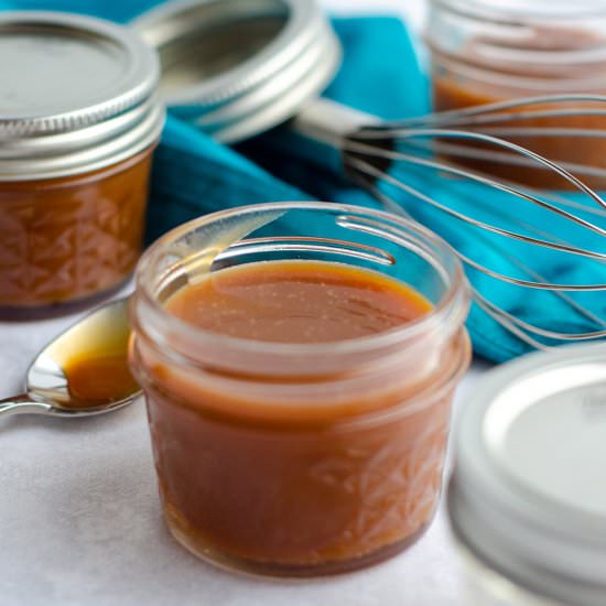 bourbon salted caramel sauce