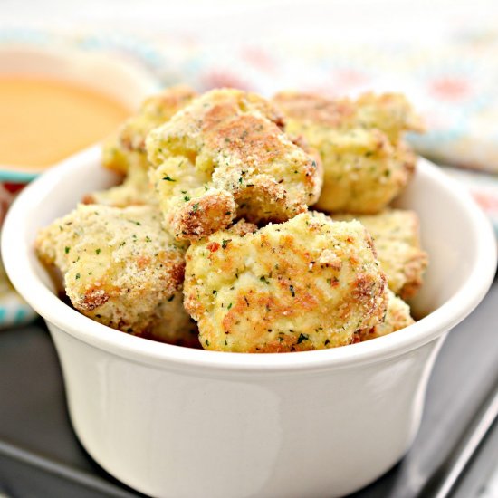 Keto Ranch Cauliflower Bites