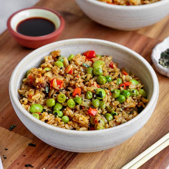 BEST Vegan Fried Rice