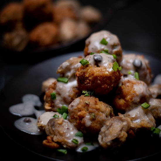 Meatballs in Mushroom Sauce