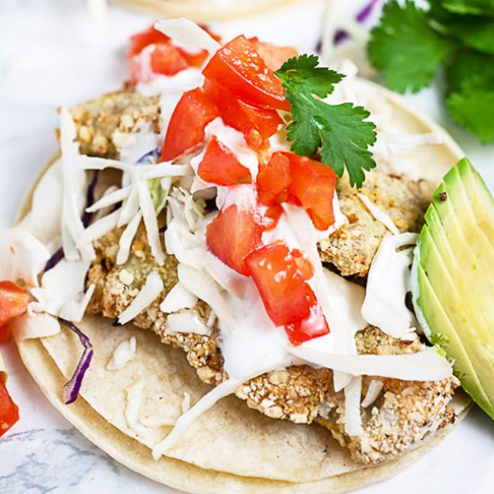 Air Fryer Fish Tacos